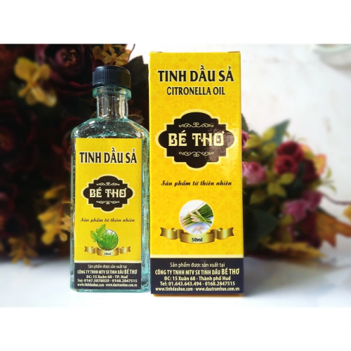 TINH DẦU SẢ BÉ THƠ - CHAI 50ML