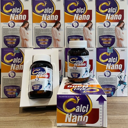 VIÊN UỐNG BỔ SUNG CALCI NANO, LỌ 30 VIÊN. GIÚP TĂNG CHIỀU CAO, GIẢM CÒI XƯƠNG, LOÃNG XƯƠNG,...