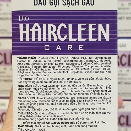 1 HỘP 50 GÓI DẦU GỘI HAIRCLEEN GIÚP GIẢM GÀU, NGỨA DA ĐẦU,...
