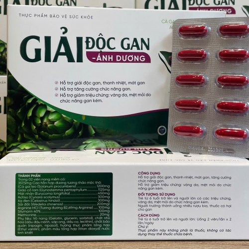 VIÊN UỐNG MÁT GAN - GIẢI ĐỘC GAN ÁNH DƯƠNG, HỌP 50 VIÊN. GIÚP THANH NHIỆT, GIẢM MẪN NGỨA, VÀNG DA, MỆT MỎI DO GAN KÉM,..