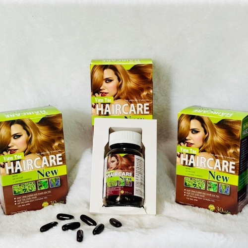 VIÊN UỐNG DƯỠNG TÓC HAIRCARE NEW. HỘP 30 VIÊN. GIÚP TÓC CHẮC KHỎE, GIẢM NGUY CƠ GÃY RỤNG TÓC