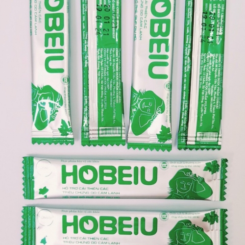 SIRO GIẢM HO BEIU, HỘP 20 GÓI. GIÚP DỊU HO, LOANG ĐỜM, VIÊM PHẾ QUẢN, ĐAU RÁT CỔ HỌNG,...