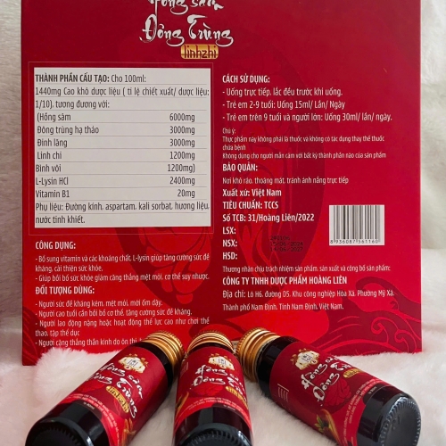 NƯỚC UỐNG HỒNG SÂM ĐÔNG TRÙNG LINHZHI GIÚP TĂNG CƯỜNG SỨC ĐỀ KHÁNG, GIẢM CĂNG THẲNG THẦN KINH,...