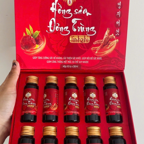 NƯỚC UỐNG HỒNG SÂM ĐÔNG TRÙNG LINHZHI GIÚP TĂNG CƯỜNG SỨC ĐỀ KHÁNG, GIẢM CĂNG THẲNG THẦN KINH,...