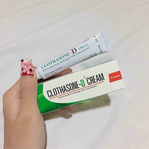 [CHÍNH HÃNG] KEM BÔI CLOTHASONE-D CREAM - THÁI LAN. HỖ TRỢ GIẢM NẮM MÓNG TAY-MÓNG CHÂN, HŨ 15gr