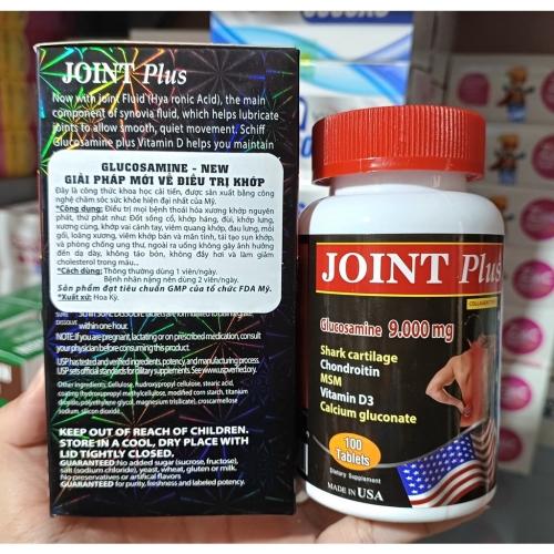 XƯƠNG KHỚP JOINT PLUS. HỖ TRỢ GIẢM THOÁI HÓA KHỚP, VIÊM QUANG KHỚP, LOÃNG XƯƠNG