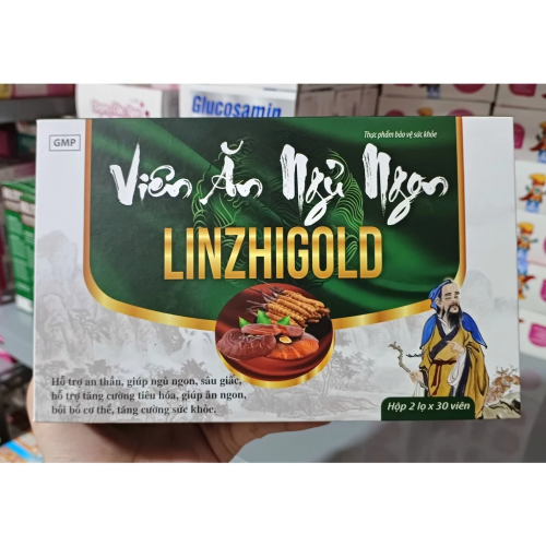 VIÊN ĂN NGỦ NGON LINZHIGOLD-HỘP GỖ. HỖ TRỢ AN THẦN, GIÚP NGỦ NGON, SÂU GIẤC, BỒI BỔ CƠ THỂ, TĂNG CƯỜNG SỨC KHỎE