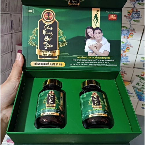 SÂM NHUNG BỔ THẬN CORDYCEP OYSTER MAX GOLD. GIÚP BỔ HUYẾT, TĂNG LỰC, BỔ THẬN, DƯỠNG THẬN, DÀNH CHO CẢ NAM VÀ NỮ