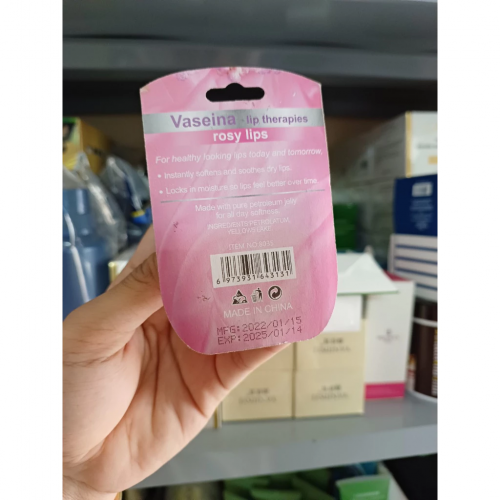 Sáp Dưỡng môi VASELINE 7g dạng hũ có màu và không màu