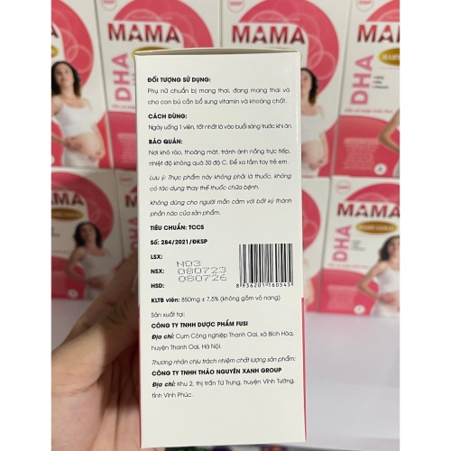 BỔ BẦU MAMA DHA BABY GOLD