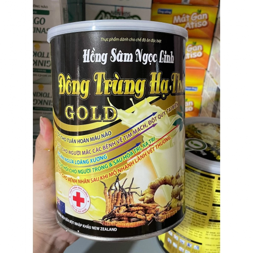 SỮA HỒNG SÂM NGỌC LINH - ĐÔNG TRÙNG HẠ THẢO GOLD. HỖ TRỢ TỐT CHO TUẦN HOÀN MÁU NÃO, GIẢM LOÃNG XƯƠNG Ở NGƯỜI GIÀ