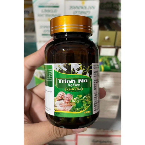 VIÊN UỐNG HỖ TRỢ ĐIỀU KINH, BỔ HUYẾT TRINH NỮ XẠ ĐEN GOLD PLUS.GIẢM UNG THƯ TUYẾN TIỀN LIỆT