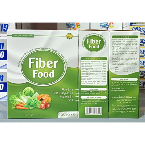 BỘT CỐM BỔ SUNG CHẤT XƠ FIBER FOOD, HỖ TRỢ NHUẬN TRÀNG, GIÚP CẢI THIỆN TÌNH TRẠNG TÁO BÓN