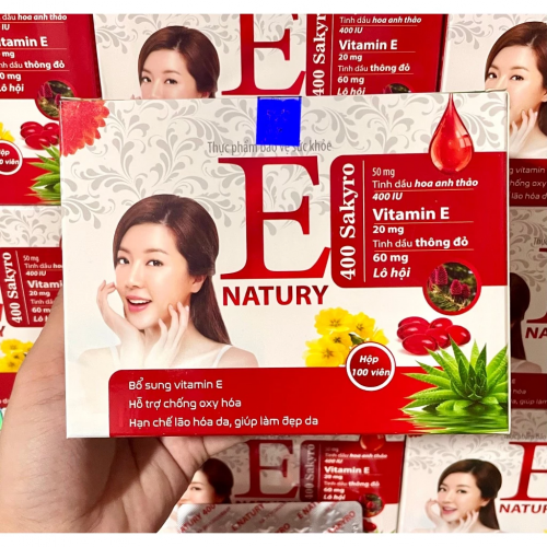 [VỈ] VITAMIN E - KORE 4000. HỖ TRỢ TĂNG CƯỜNG KHẢ NĂNG CHỐNG OXY HÓA, HẠN CHẾ LÃO HÓA DA, GIẢM KHÔ DA, HỖ TRỢ LÀM ĐẸP DA