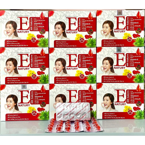 [VỈ] VITAMIN E - KORE 4000. HỖ TRỢ TĂNG CƯỜNG KHẢ NĂNG CHỐNG OXY HÓA, HẠN CHẾ LÃO HÓA DA, GIẢM KHÔ DA, HỖ TRỢ LÀM ĐẸP DA