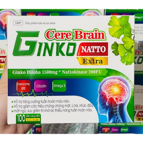 VIÊN UỐNG BỔ NÃO CERE BRAIN GINKO NATTO EXTRA