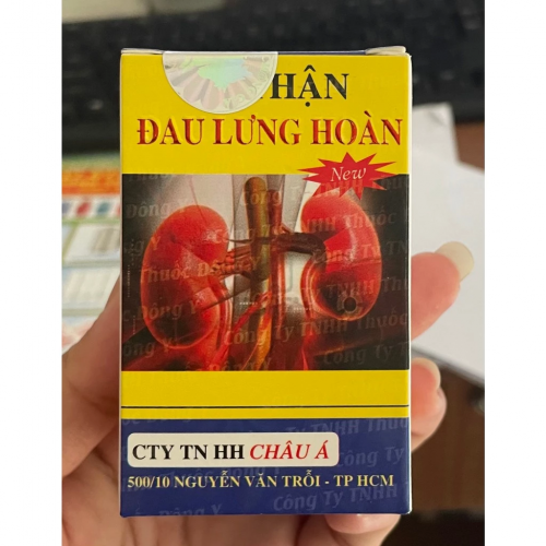 BỔ THẬN ĐAU LƯNG HOÀN. HỖ TRỢ GIẢM YÊU SINH LÝ, TIỂU ĐÊM, ĐAU LƯNG, VIÊM KHỚP TÊ BẠI, THẦN KINH TỌA