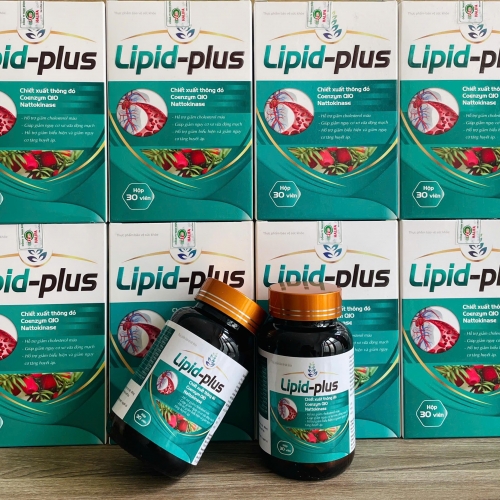 VIÊN UỐNG GIẢM MỠ MÁU LIPID PLUS, HỘP 30 VIÊN. GIÚP PHÒNG NGỪA ĐỘT QUỴ, GIẢM TÌNH TRẠNG GAN NHIỄM MỠ,..