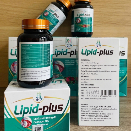 VIÊN UỐNG GIẢM MỠ MÁU LIPID PLUS, HỘP 30 VIÊN. GIÚP PHÒNG NGỪA ĐỘT QUỴ, GIẢM TÌNH TRẠNG GAN NHIỄM MỠ,..