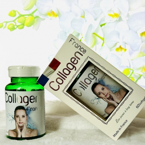 VIÊN UỐNG ĐẸP DA COLLAGEN PRANCE, GIÚP CẢI THIỆN ĐỘ ĐÀN HỒI CHO DA, LOẠI BỎ NẾP NHĂN, GIÚP TÓC VÀ MÓNG KHỎE MẠNH