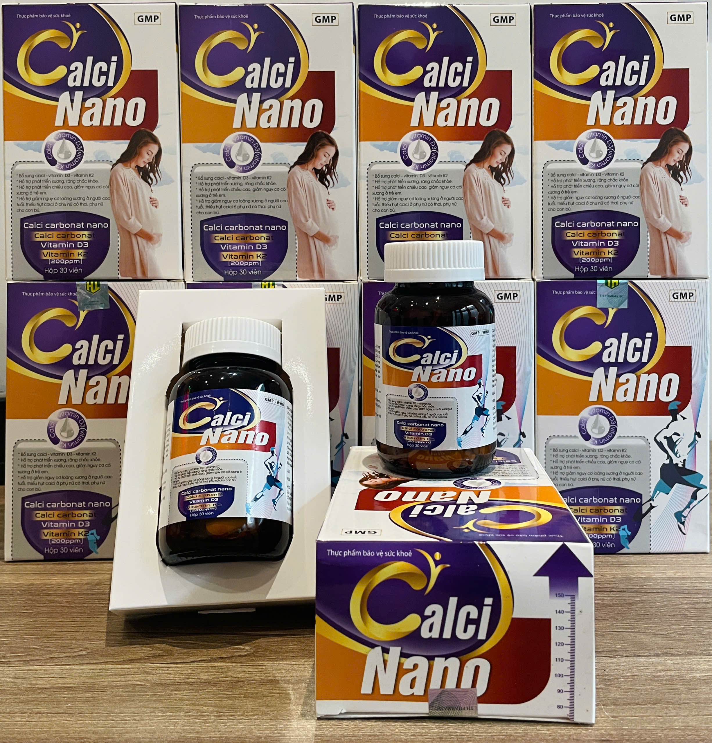 VIÊN UỐNG BỔ SUNG CALCI NANO, LỌ 30 VIÊN. GIÚP TĂNG CHIỀU CAO, GIẢM CÒI XƯƠNG, LOÃNG XƯƠNG,...