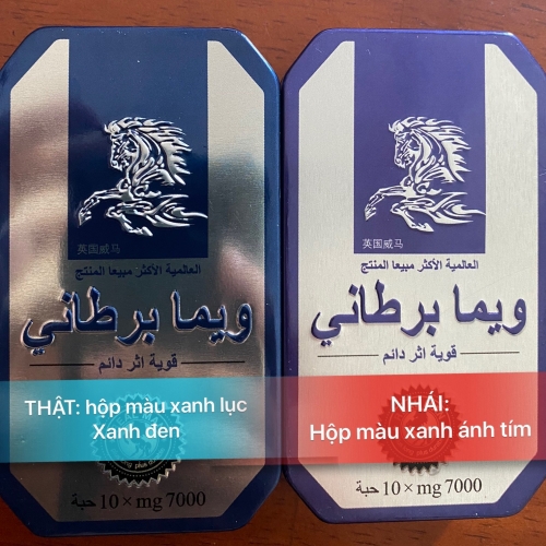 THUỐC SINH LÝ NGỰA THÁI TEM 2 ĐẦU. GIÚP TĂNG KÍCH THUỐC DƯƠNG VẬT, KÉO DÀI THỜI GIAN QUAN HỆ, TĂNG HAM MUỐN NAM GIỚI,... Hộp 1 vĩ x 10 Viên