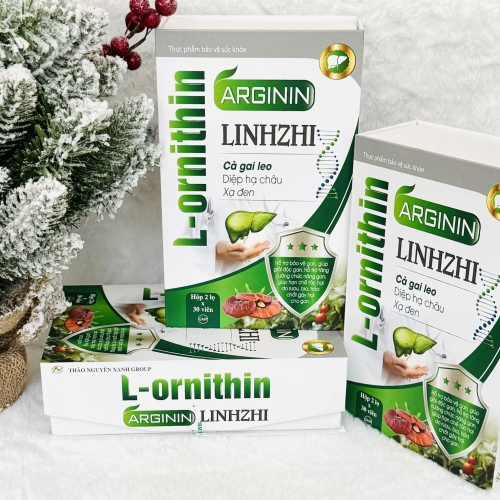 VIÊN UỐNG BỔ GAN ARGININ LINHZHI HỘP GỖ 2 LỌ x 30 VIÊN. GIÚP BẢO VỆ GAN, GIẢI ĐỘC, TĂNG CƯỜNG CHỨC NĂNG GAN,...