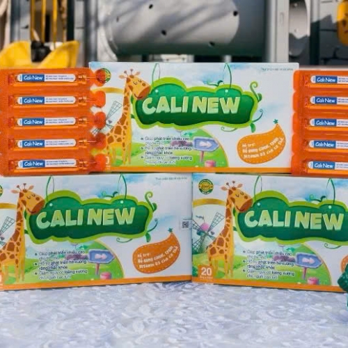 SIRO ỐNG CALCI NEW. GIÚP PHÁT TRIỂN CHIỀU CAO, GIẢM LOÃNG XƯƠNG Ở NGƯỜI CAO TUỔI,...Hộp 20 ống x 10ml