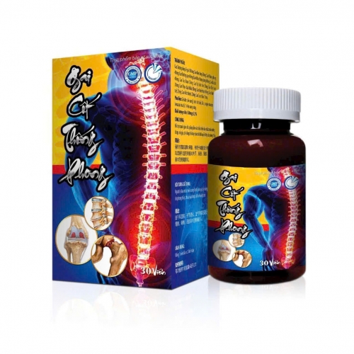 VIÊN UỐNG XƯƠNG KHỚP GAI CỐT THỐNG PHONG, LỌ 30 VIÊN. GIÚP GIẢM THOÁI HÓA KHỚP, TÊ BẠI CHÂN TAY, GOUT,...