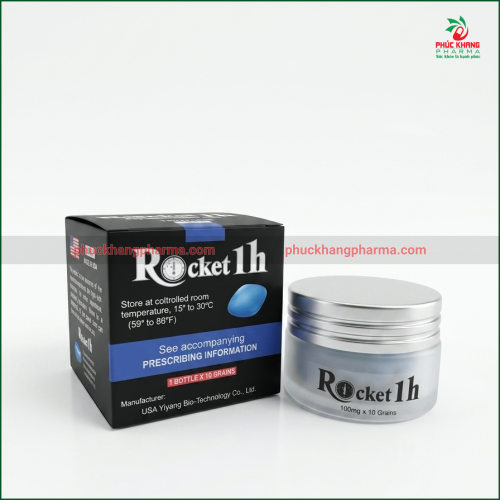 ROCKET 1H - GIÚP CƯƠNG CỨNG DƯƠNG VẬT, TĂNG CƯỜNG SINH LÝ NAM, KÍCH THÍCH HAM MUỐN, TĂNG KÍCH THƯỚC DƯƠNG VẬT VÀ GIỮ ĐƯỢC ĐỘ CỨNG LÂU HƠN GIÚP KÉO DÀI THỜI GIAN QUAN HỆ BỀN BỈ - HÀNG CHÍNH HÃNG LOẠI 1 - HỘP 10 VIÊN