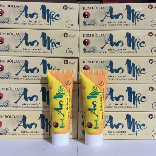 KEM BÔI DA AN MỘC. GIÚP TRỊ HẮC LÀO, GHẺ LỠ, NƯỚC ĂN TAY CHÂN, NẤM NGOÀI ÂM ĐẠO,...