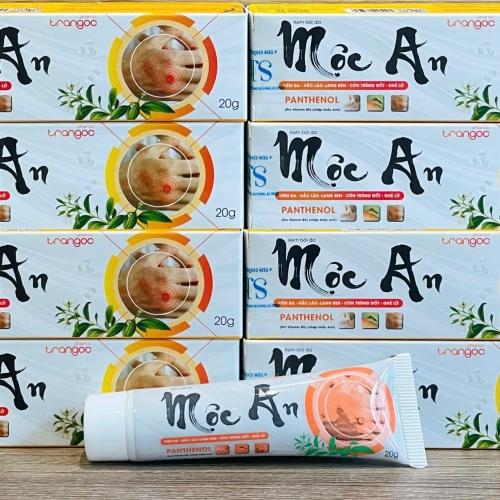 KEM BÔI NGOÀI DA MỘC AN TRANGOC TUÝP 20gr. HỖ TRỢ GIẢM HẮC LÀO, LANG BEN, GHẺ LỞ, RÔM SẢY,...
