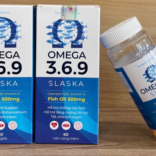 BỔ MẮT OMEGA 3.6.9 SLASKA. GIÚP TĂNG CƯỜNG THỊ LỰC, CHỐNG OXY HÓA,TỐT CHO TIM MẠCH,...