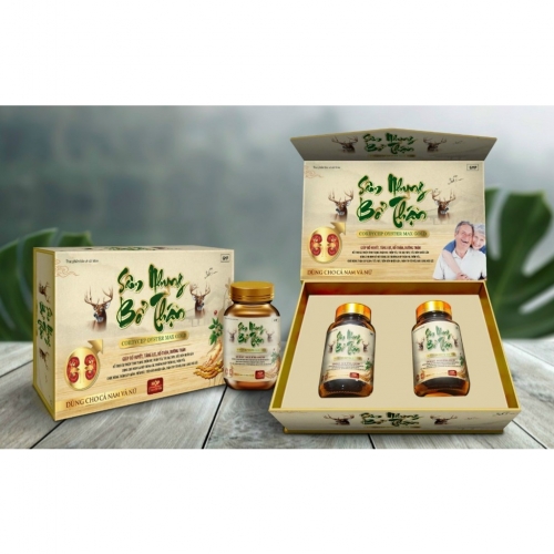 SÂM NHUNG BỔ THẬN NAM NỮ CORDYCEP OYSTER MAX GOLD GIÚP BỔ HUYẾT, TĂNG LỰC, BỔ THẬN, DƯỠNG THẬN