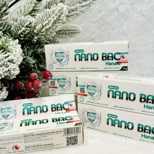 SERUM NANO BẠC HANAKI. GIÚP LÀM DỊU MÁT, KHÁNG KHUẨN CHO DA, DƯỠNG DA, MỜ THÂM SẸO,...