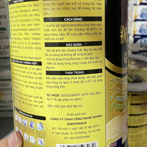 SỮA HỒNG SÂM NGỌC LINH - ĐÔNG TRÙNG HẠ THẢO GOLD. HỖ TRỢ TỐT CHO TUẦN HOÀN MÁU NÃO, GIẢM LOÃNG XƯƠNG Ở NGƯỜI GIÀ