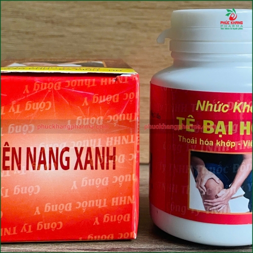 NHỨC KHỚP TẾ BẠI HOÀN - HỖ TRỢ GIẢM ĐAU LƯNG, VIÊM KHỚP, THOÁI HÓA KHỚP, BỆNH GÚT - LỌ 30 VIÊN. HÀNG CHÍNH HÃNG LOẠI 1