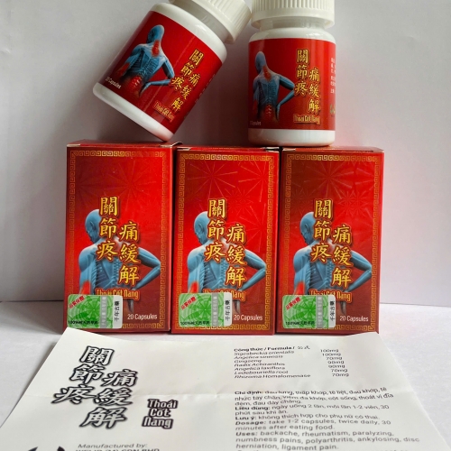VIỂN UỐNG XƯƠNG KHỚP THOÁI CỐT NANG - CHAI CAO LỌ 20 VIÊN. GIÚP GIẢM ĐAU LƯNG, THẤP KHỚP, TÊ BÌ CHÂN TAY, THOÁT VỊ ĐĨA ĐỆM, GOUT,....HÀNG CHÍNH HÃNG LOẠI 1