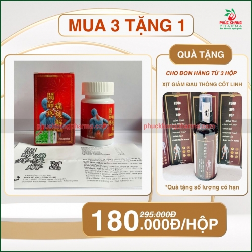VIỂN UỐNG XƯƠNG KHỚP THOÁI CỐT NANG - CHAI CAO LỌ 20 VIÊN. GIÚP GIẢM ĐAU LƯNG, THẤP KHỚP, TÊ BÌ CHÂN TAY, THOÁT VỊ ĐĨA ĐỆM, GOUT,....HÀNG CHÍNH HÃNG LOẠI 1