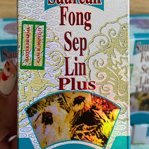 VIÊN UỐNG XƯƠNG KHỚP TUYẾT LIÊN PHONG THẤP LINH - SAUREAN FONG SEP LIN PLUS. HỘP XANH BẠC CHIẾU. GIÚP GIẢM THẦN KINH TỌA, GAI CỘT SỐNG, VIÊM KHỚP,... HÀNG CHÍNH HÃNG LOẠI 1