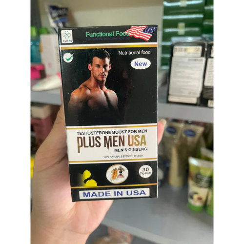 VIÊN UỐNG TĂNG CƯỜNG SINH LÝ NAM PLUS MEN USA.GIÚP BỔ THẬN, TĂNG CƯỜNG SINH LÝ