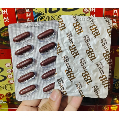 VIÊN UỐNG BỔ SUNG VITAMIN 18B GINSENG LINHZHI, HỘP 100 VIÊN.GIÚP TĂNG CƯỜNG SỨC KHOẺ, GIẢM MỆT MỎI, ĂN NGỦ NGON