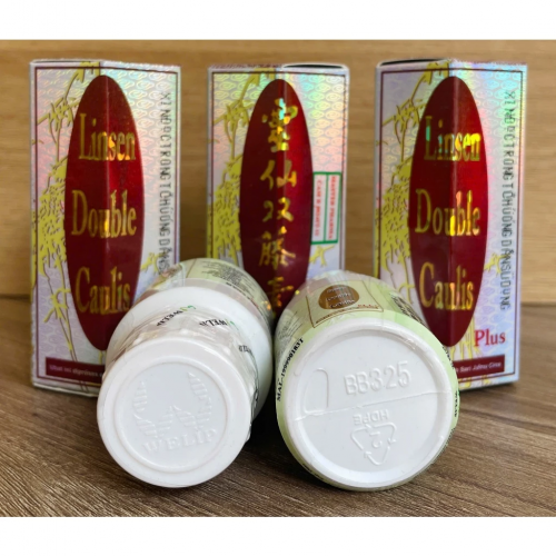 CHUẨN LOẠI 1. LINH TIÊN SONG ĐẰNG TỐ PLUS, LỌ 20 VIÊN, TEM CHIẾU PHẢN QUANG, CÓ TEM XANH. GIÚP GIẢM ĐAU XƯƠNG KHỚP