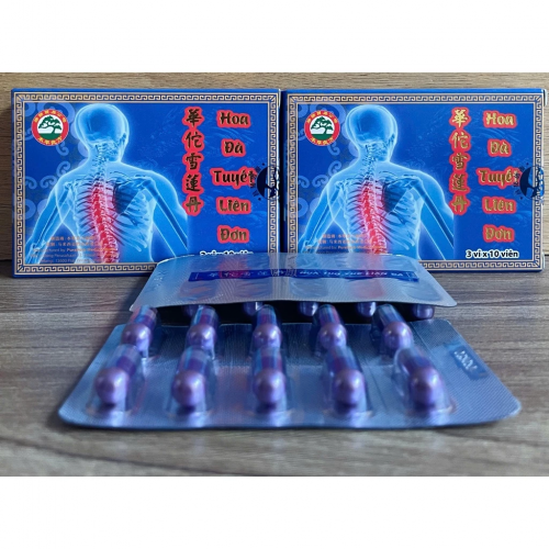 VIÊN UỐNG XƯƠNG KHỚP HOA ĐÀ TUYẾT LIÊN ĐƠN. GIÚP GIẢM THOÁI HÓA KHỚP, GAI CỘT SỐNG, VIÊM KHỚP, GOUT,...HỘP VỈ 30 VIÊN. HÀNG CHÍNH HÃNG LOẠI 1 CÓ TẶNG KÈM CAO DÁN