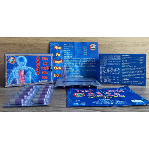 VIÊN UỐNG XƯƠNG KHỚP HOA ĐÀ TUYẾT LIÊN ĐƠN. GIÚP GIẢM THOÁI HÓA KHỚP, GAI CỘT SỐNG, VIÊM KHỚP, GOUT,...HỘP VỈ 30 VIÊN. HÀNG CHÍNH HÃNG LOẠI 1 CÓ TẶNG KÈM CAO DÁN