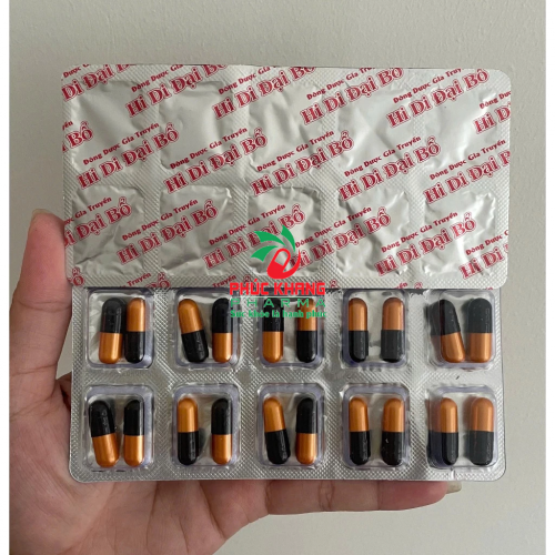 CHUẨN LOẠI 1. HI DI ĐẠI BỔ - HI DI ĐƯỜNG. HỘP VỈ 140 VIÊN. HỖ TRỢ GIẢM ĐAU NHỨC XƯỚNG KHỚP, THOÁI VỊ ĐĨA ĐỆM,..