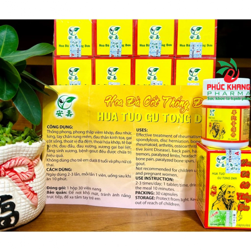 CHUẨN LOẠI 1. HOA ĐÀ CỐT THỐNG ĐƠN. HỘP LỌ 30 VIÊN. GIÚP GIẢM ĐAU XƯƠNG KHỚP, THOÁI HÓA KHỚP, TÊ BÌ CHÂN TAY,...