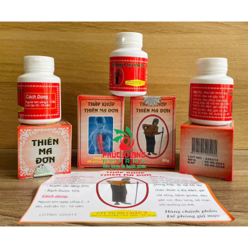 CHUẨN LOẠI 1. THẤP KHỚP THIÊN MA ĐƠN. HỘP BÓNG CHIẾU. LỌ 80gr. GIÚP GIẢM ĐAU XƯƠNG KHỚP, TÊ BÌ CHÂN TAY
