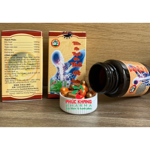 CHUẨN LOẠI 1. THIÊN MA TUYẾT LIÊN THOÁI CỐT ĐƠN. LỌ 30 VIÊN, CÓ TEM XANH, HÌNH ẢNH SẮC NÉT. GIÚP GIẢM ĐAU XƯƠNG KHỚP
