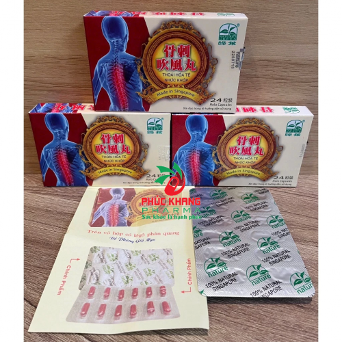 CHUẨN LOẠI 1. THOÁI HÓA TÊ NHỨC KHỚP. SINGAPORE HỘP 24 VIÊN ĐỎ, HỘP BÓNG CHIẾU. HIUPS GIẢM ĐAU XƯƠNG KHỚP